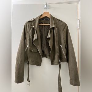 Suede Moto jacket